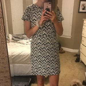 LOFT chevron dress
